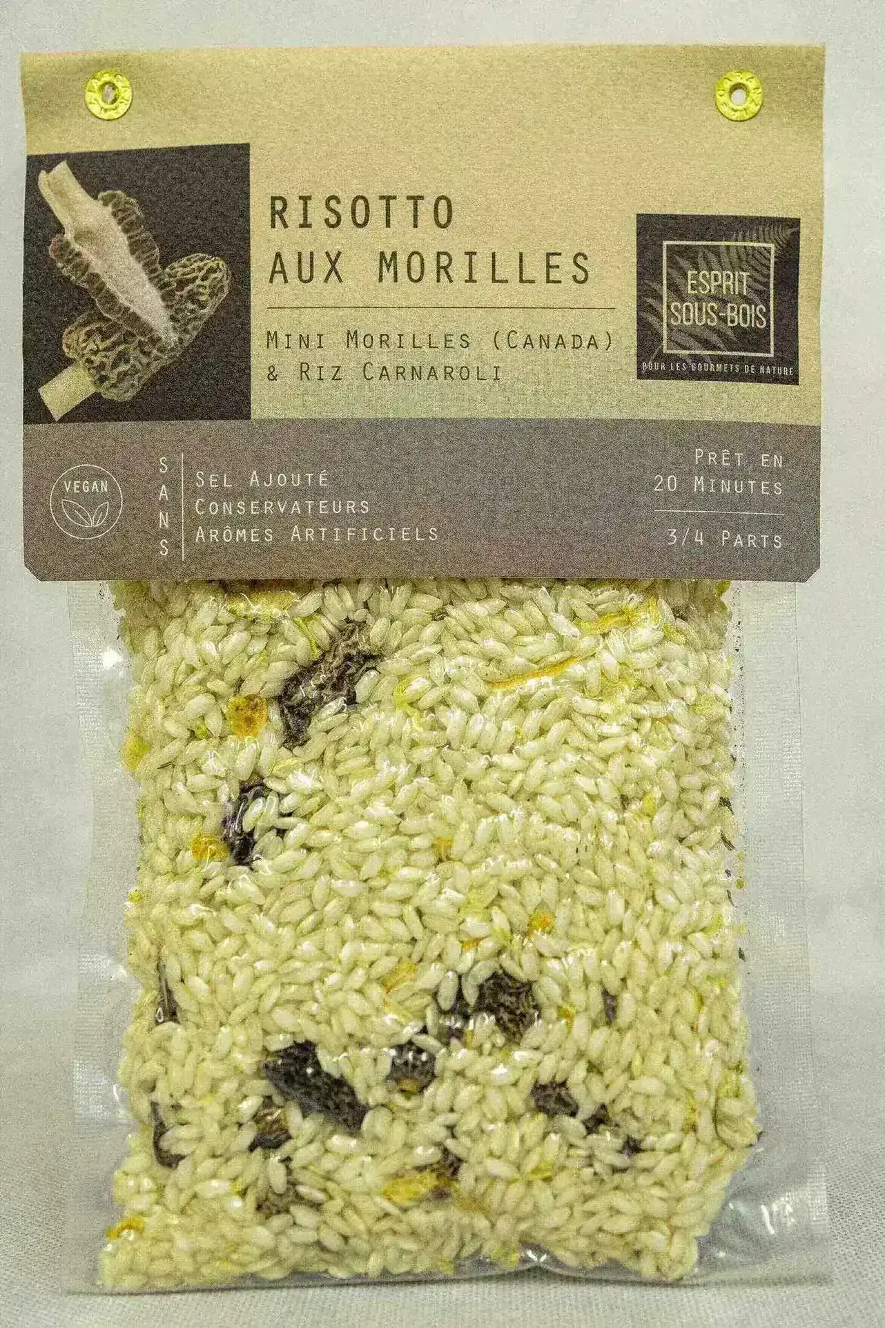 Risotto aux morilles