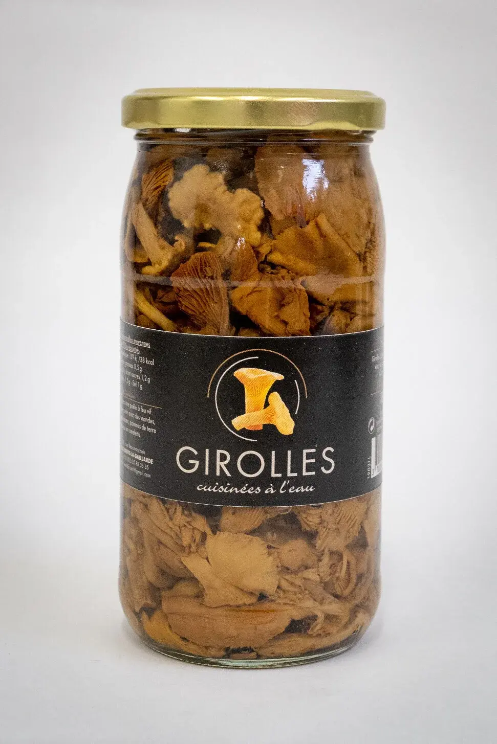 Girolles à l'eau