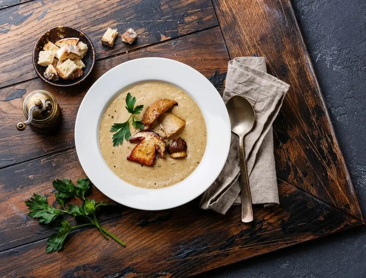 Velouté de cèpes
