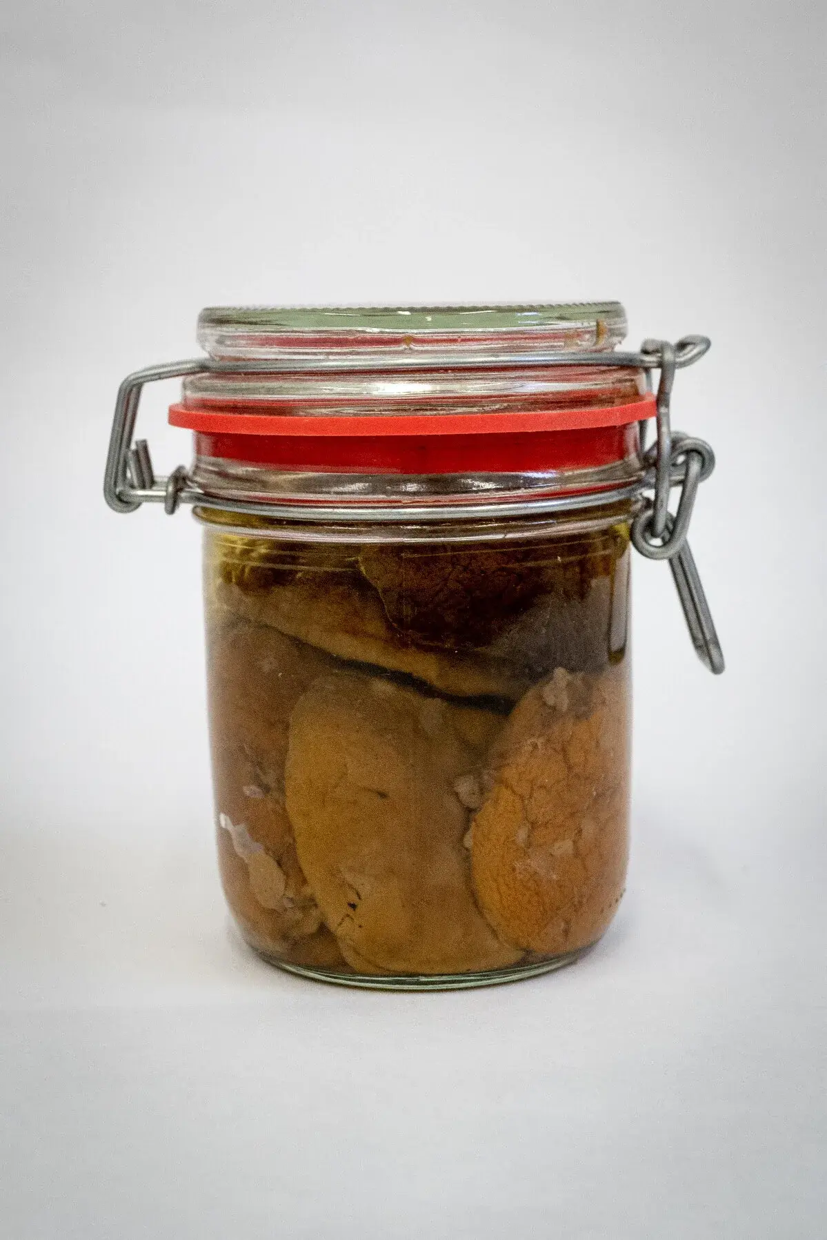 Têtes de cèpes cuisinées à l'huile