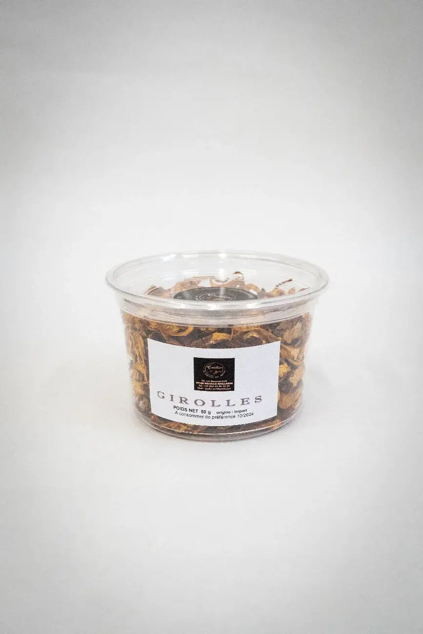 Girolles déshydratées