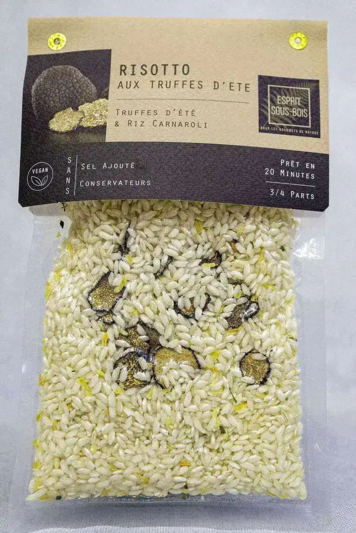 Risotto aux truffes d'été