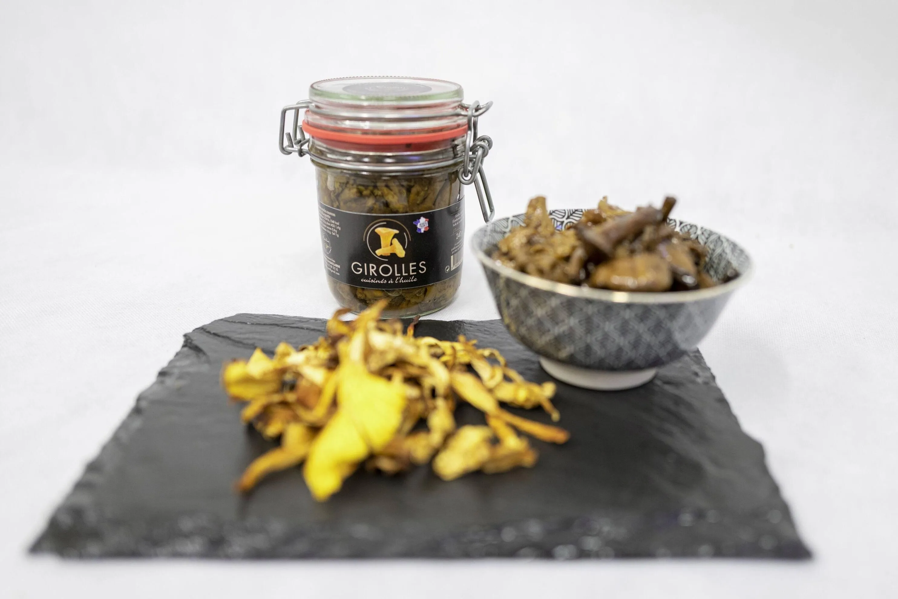 Girolles cuisinées à l'huile - vue 2