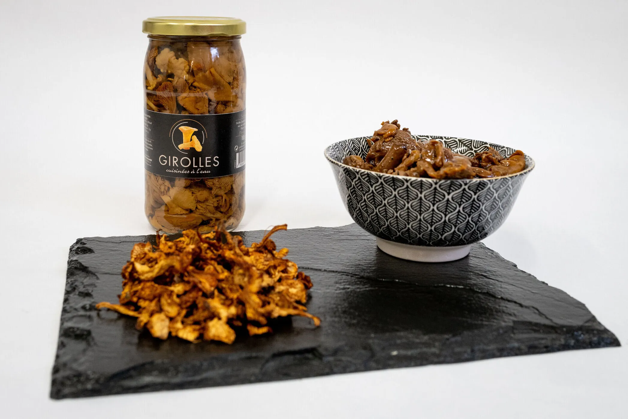 Girolles à l'eau - vue 2